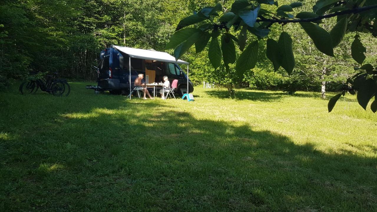 Lovely 2-Bed Shepherds Hut In A Forest Sougeres-en-Puisaye Eksteriør billede